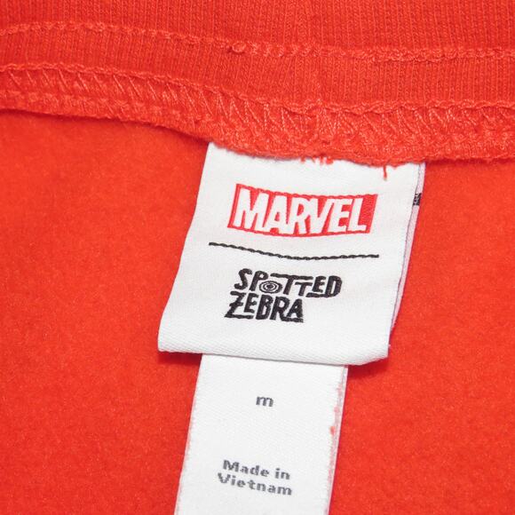 Spotted Zebra Marvel Spiderman Orange Boys Drawstring Jogger Sweatpants - Picture 5 of 7